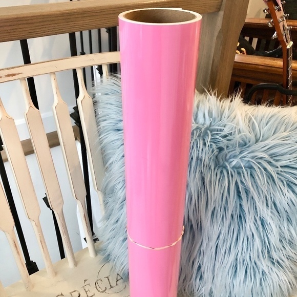 Permanent, Vinyl Roll, Pink, Sign Vinyl, Large, 24 Inches Wide x 18 Feet Long - Picture 3 of 7